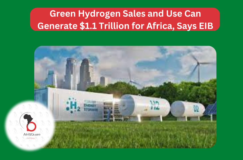  Green Hydrogen Sales and Use Can Generate $1.1 Trillion for Africa, Says EIB