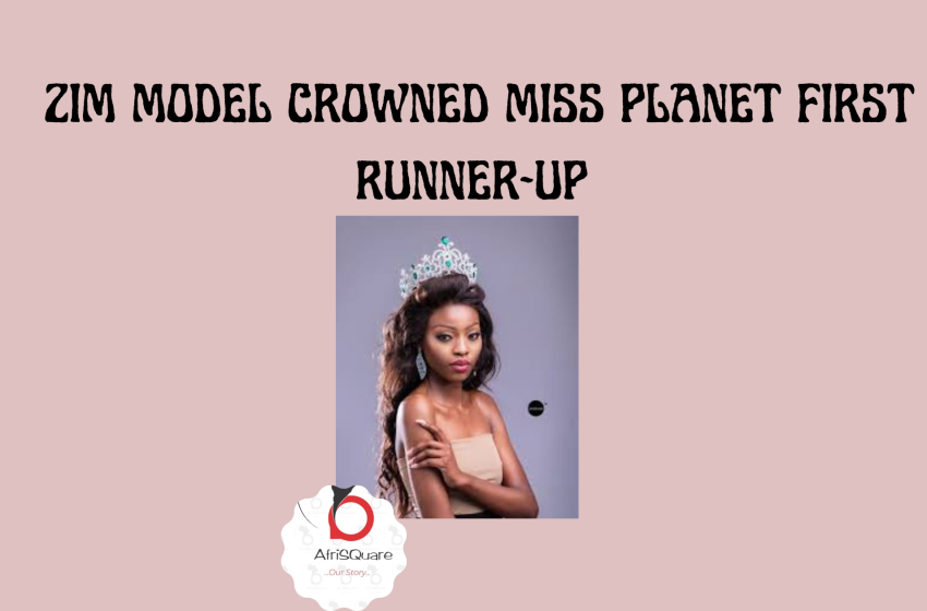  ZIM MODEL CROWNED MISS PLANET FIRST RUNNER-UP