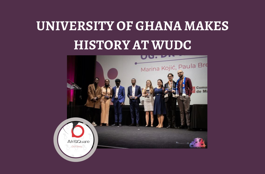  UNIVERSITY OF GHANA MAKES HISTORY AT WUDC