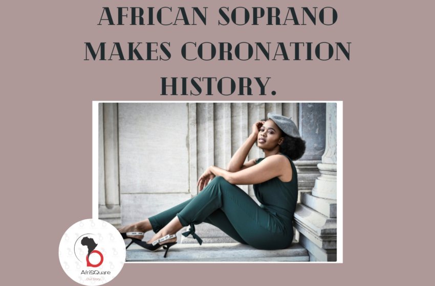  African Soprano Makes Coronation History.