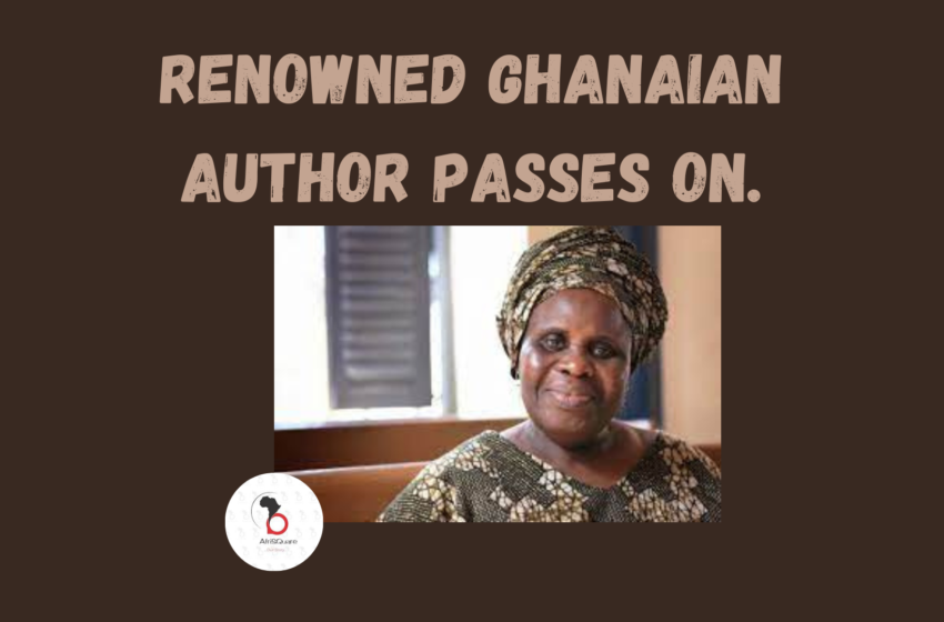  Renowned Ghanaian Author Passes On.