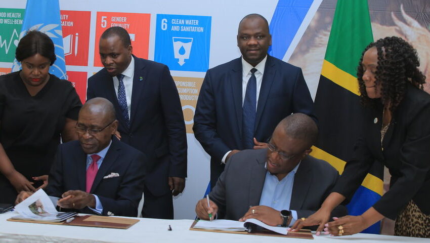  Tanzania Signs Cooperation Agreement with UNESCO.