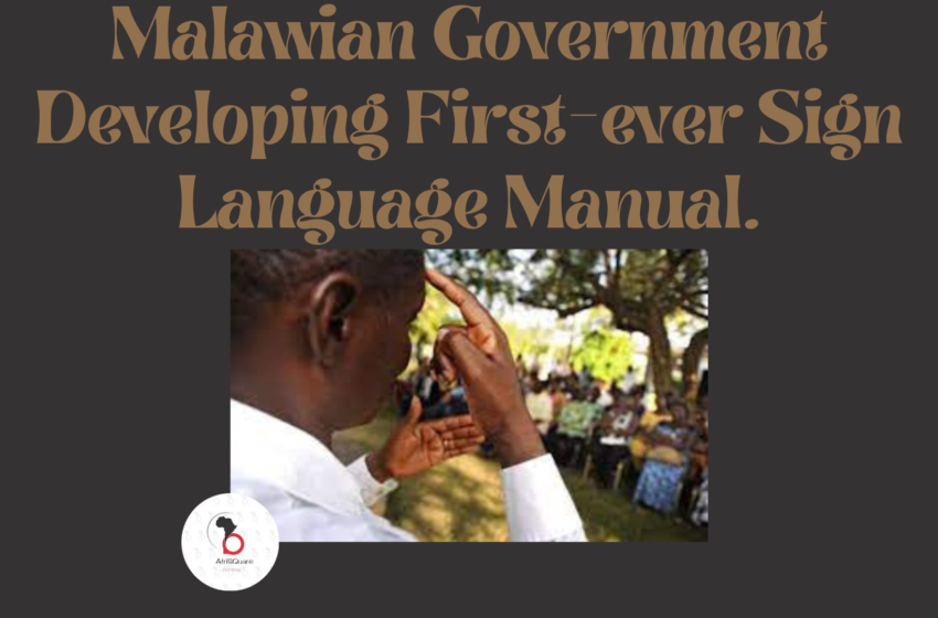 This Nac Adapted Malawian Sign Language Jingle Educates